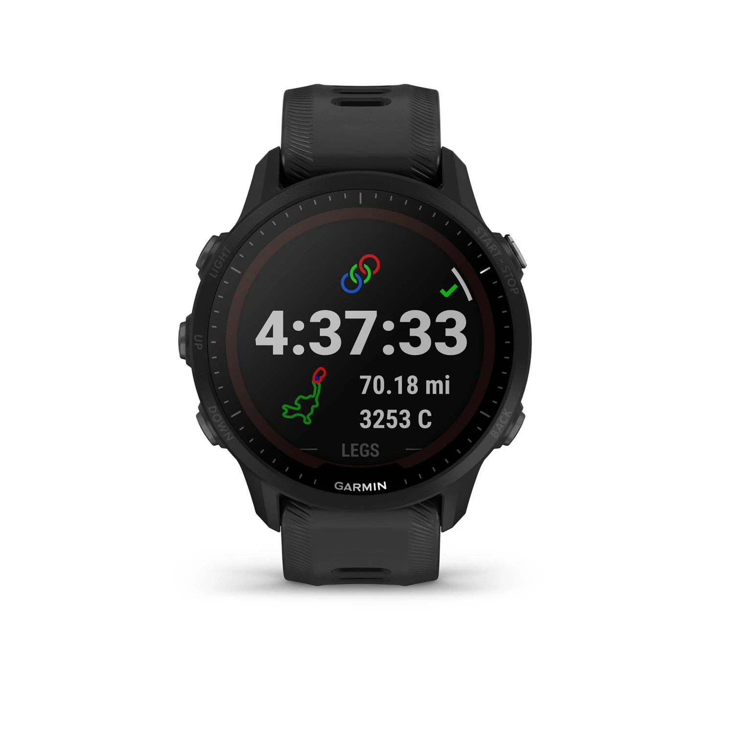 Garmin | Forerunner 955 Solar Smartwatch - Black 10 Garmin | Forerunner 955 Solar Smartwatch - Black - Image 8