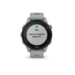 Garmin | Forerunner 255S Smartwatch - Powder Grey -Cheap Sports Store 010 02641 12 Garmin Forerunner255s front9