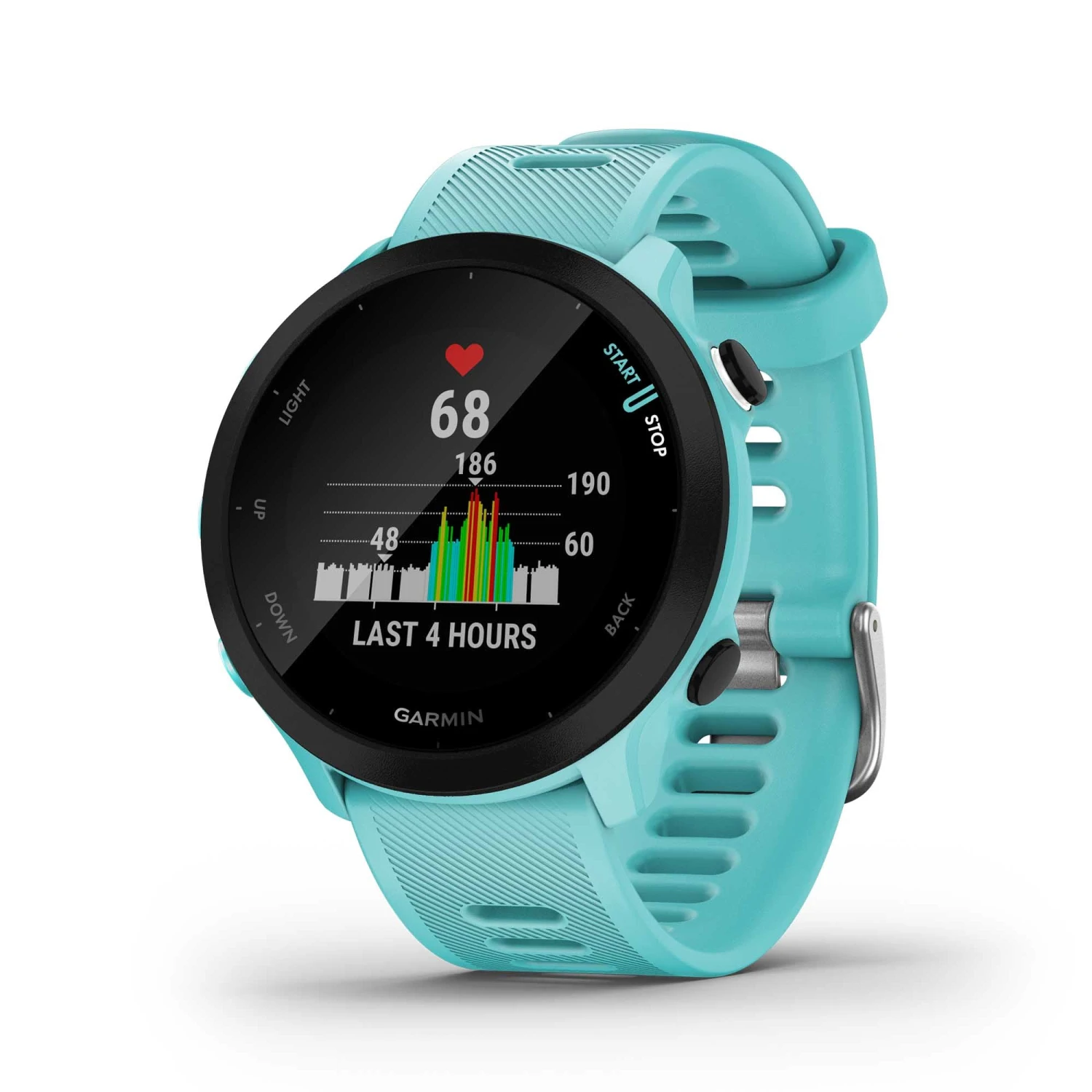 Garmin | Forerunner 55 Running Watch - Aqua 6 Garmin | Forerunner 55 Running Watch - Aqua - Image 4
