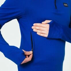 Gore Wear GORE® Wear | Men's Everyday Thermo 1/4-Zip -Cheap Sports Store 100939BL00 M GORE Wear EverydayThermo14 Zip sidezip