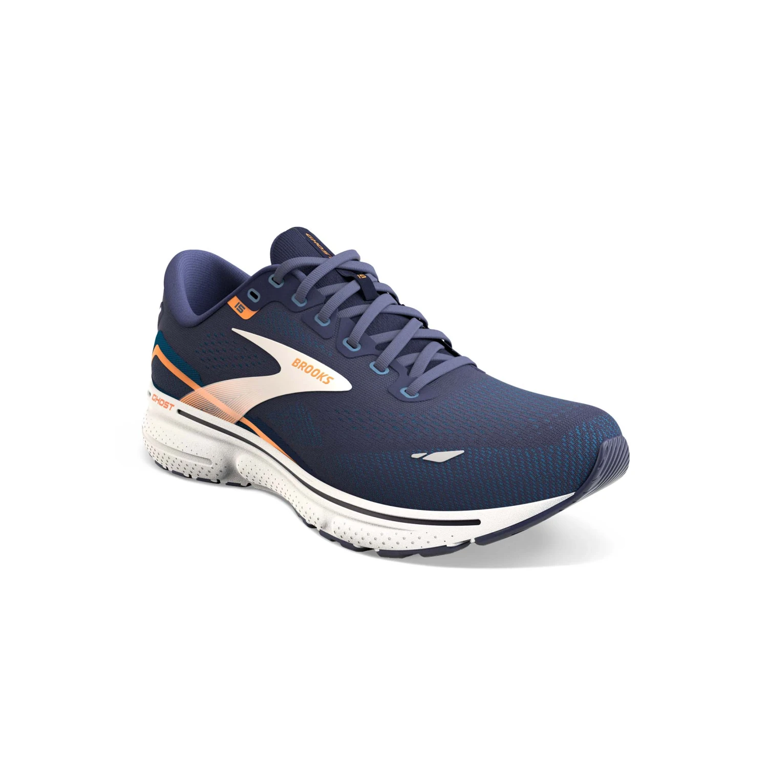Brooks | Men's Ghost 15 Running Shoes - Peacoat 4 Brooks | Men's Ghost 15 Running Shoes - Peacoat - Image 2