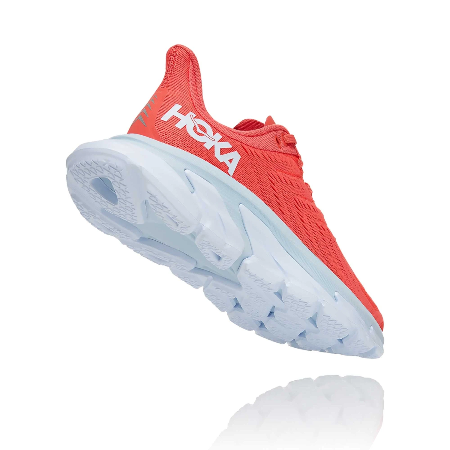 Hoka One One Hoka | Women's Clifton Edge Running Shoes - Hot Coral 5 Hoka One One Hoka | Women's Clifton Edge Running Shoes - Hot Coral - Image 3