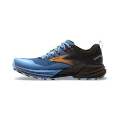 Brooks | Women's Cascadia 16 Running Shoes - Blue -Cheap Sports Store 1203631B414 W Brooks Cascadia16 side2