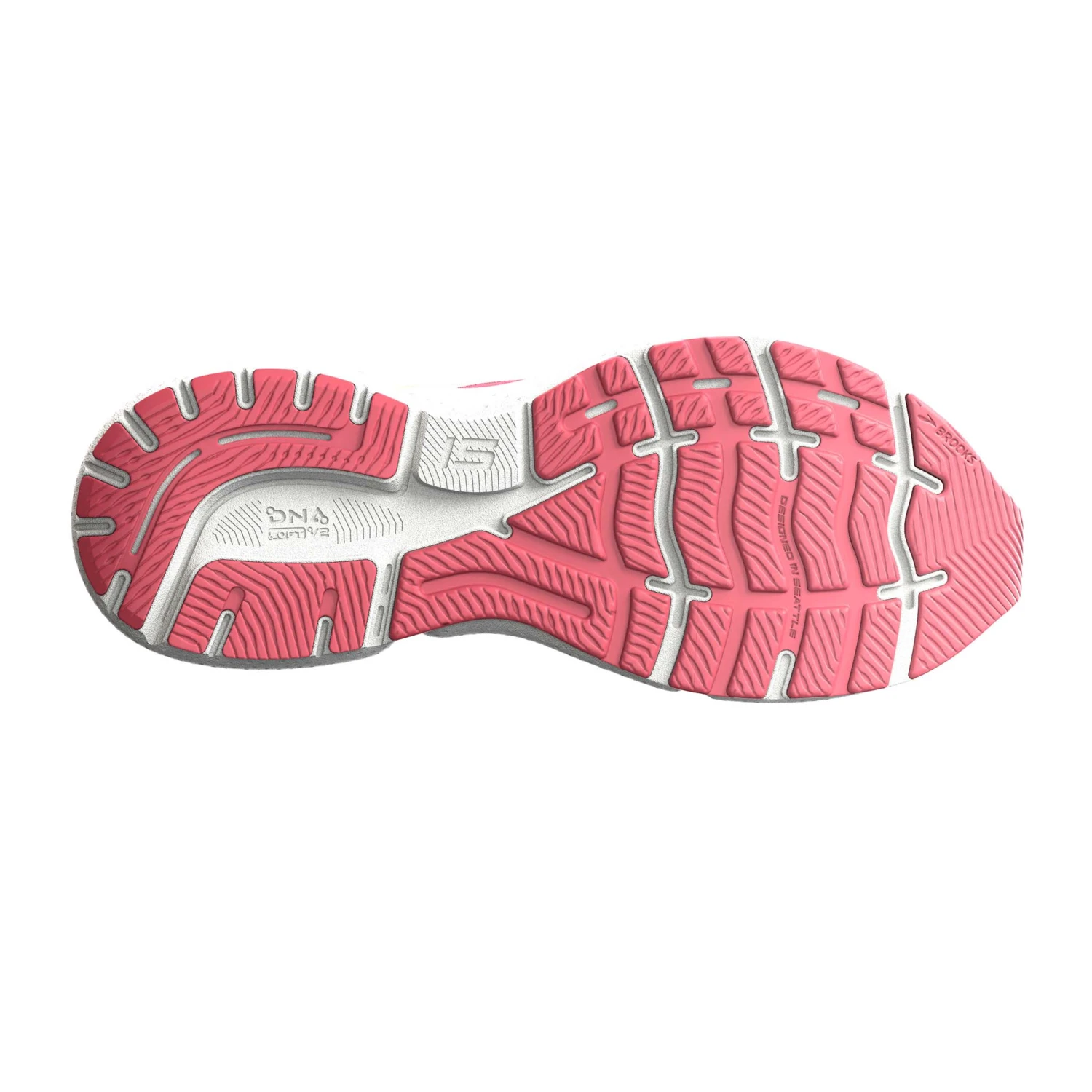 Brooks | Women's Ghost 15 Running Shoes - Slate Rose 8 Brooks | Women's Ghost 15 Running Shoes - Slate Rose - Image 6