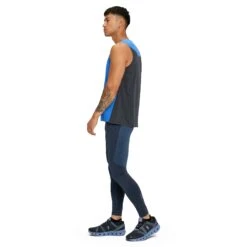 On | Men's Performance Tights - Navy -Cheap Sports Store 1MD10130856 M On PerformanceTights sidefullbody