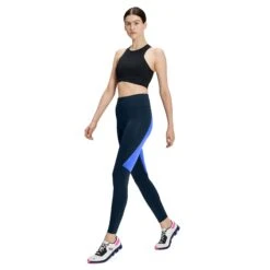 On | Women's Performance Tights - Navy -Cheap Sports Store 1WD10191161 W On PerformanceTights frontfullbody