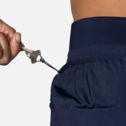 Brooks | Men's Sherpa 7" 2-in-1 Short - Navy 16 Brooks | Men's Sherpa 7" 2-in-1 Short - Navy -Cheap Sports Store 211333451 M brooks sherpa7in2in1short keypocket