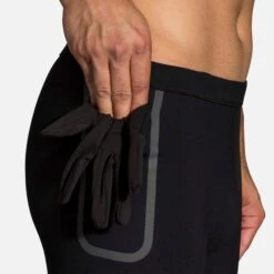 Brooks | Men's Momentum Thermal Tight -Cheap Sports Store 211359001 M brooks momthermtight sidepocket