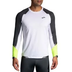 Brooks | Men's Run Visible Long Sleeve -Cheap Sports Store 211408134 M Brooks RunVisibleLongSleeve front2
