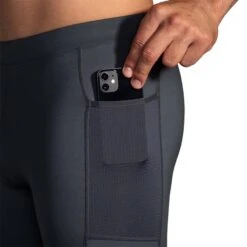 Brooks | Men's Run Visible Tight -Cheap Sports Store 211412044 M Brooks RunVisibleTight sidepocket2