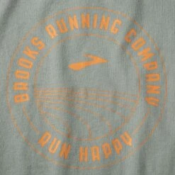 Brooks | Men's Distance Short Sleeve 2.0 - Pebble -Cheap Sports Store 211453359 M Brooks DistanceShortSleeve2.0 logo