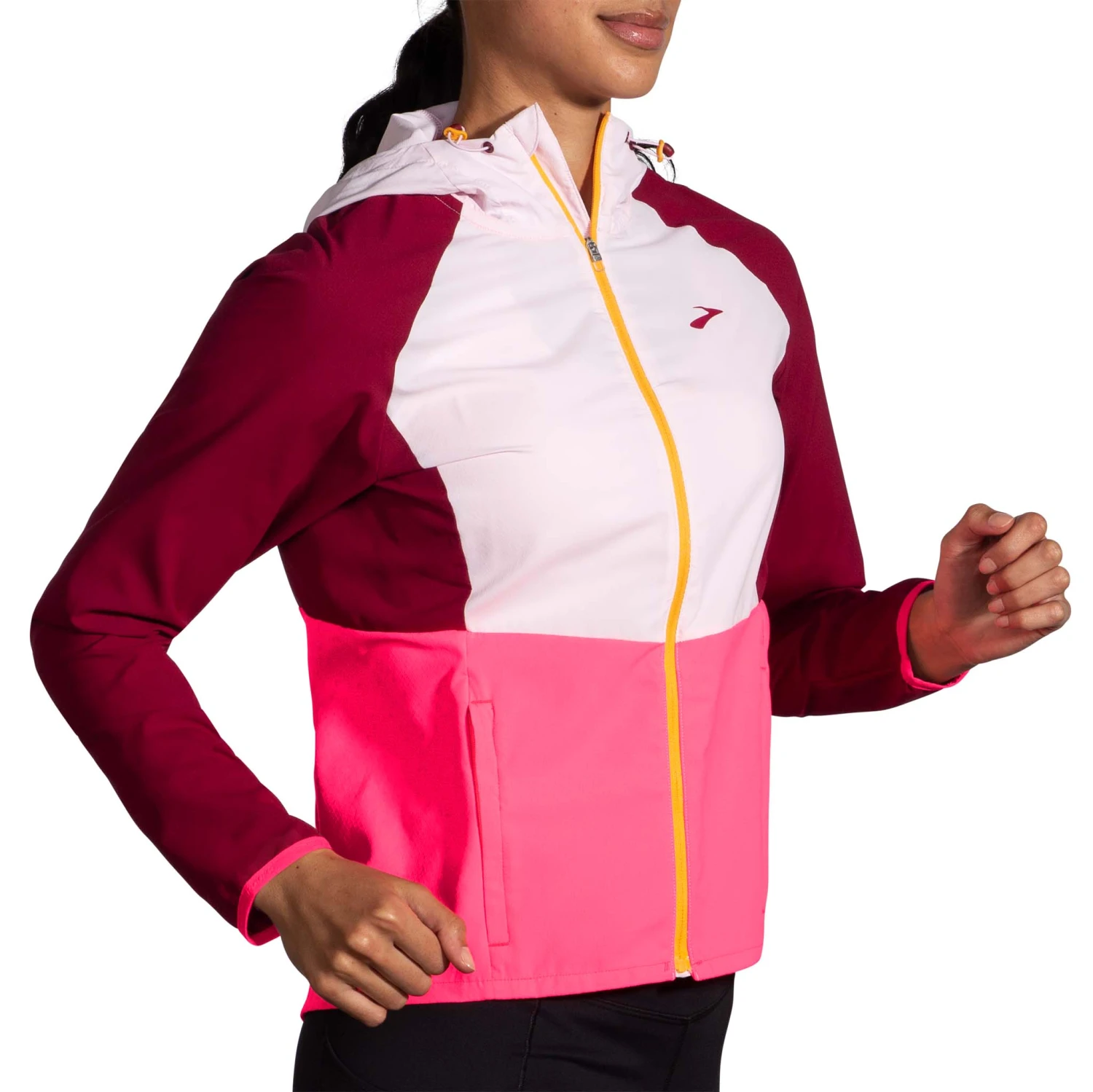 Brooks | Women's Canopy Jacket - Razzmatazz Quartz 4 Brooks | Women's Canopy Jacket - Razzmatazz Quartz - Image 2