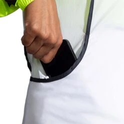 Brooks | Women's Run Visible Convertible Jacket -Cheap Sports Store 221560134 W Brooks RunVisibleConvertibleJacket phonepocket