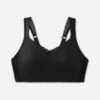 Brooks | Women's Drive Convertible Run Bra - Black 2 Brooks | Women's Drive Convertible Run Bra - Black -Cheap Sports Store 350081001 W Brooks DriveConvertable front2