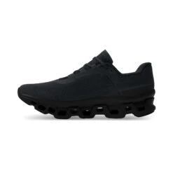 On | Men's Cloudmonster Running Shoes - All Black -Cheap Sports Store 61.99025 M On Cloudmonster side2