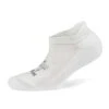 Balega | Unisex Hidden Comfort Running Socks - White -Cheap Sports Store 80250200 U balega hiddencomfort left