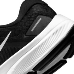 Nike | Women's Air Zoom Structure 24 Running Shoes - Black -Cheap Sports Store DA8570 001 W NikeAirZoomStructure24 closeback