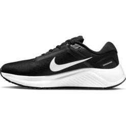 Nike | Women's Air Zoom Structure 24 Running Shoes - Black -Cheap Sports Store DA8570 001 W NikeAirZoomStructure24 side3