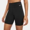 Nike | Women's One Dri-Fit MR 7 Inch Short -Cheap Sports Store DD0243 010 F nike One Dri Fit MR 7Inch Short side