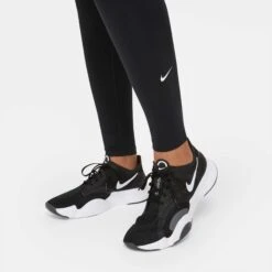 Nike | Women's ONE Dri-Fit MR Tight Plus - Black 7 Nike | Women's ONE Dri-Fit MR Tight Plus - Black -Cheap Sports Store DD0345 010 W Nike ONEDri FitMRTightPlus ankle