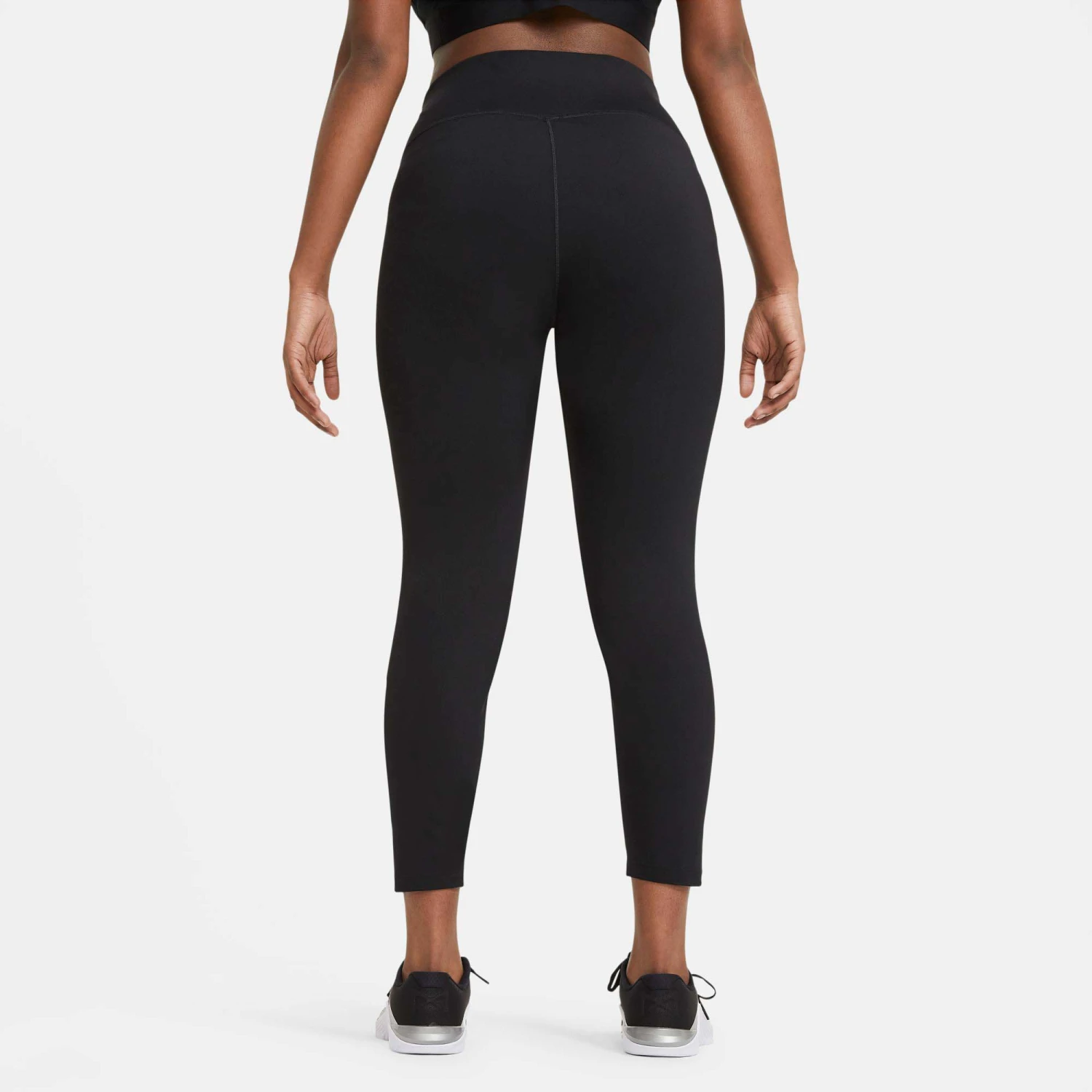 Nike | Women's ONE Dri-Fit MR Tight Plus - Black 4 Nike | Women's ONE Dri-Fit MR Tight Plus - Black - Image 2