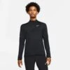 Nike | Men's Dri-FIT Element 1/4-Zip Running Top - Black -Cheap Sports Store DD4756 010 M Nike Dri FitElementTopHZ front