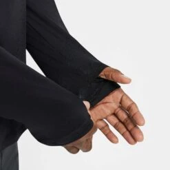 Nike | Men's Dri-FIT Element 1/4-Zip Running Top - Black -Cheap Sports Store DD4756 010 M Nike Dri FitElementTopHZ sleeve