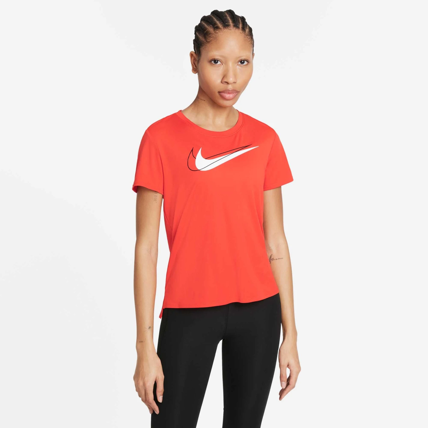 Nike | Women's Dri-Fit Swoosh Run Top SS 3 Nike | Women's Dri-Fit Swoosh Run Top SS