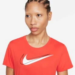Nike | Women's Dri-Fit Swoosh Run Top SS 9 Nike | Women's Dri-Fit Swoosh Run Top SS -Cheap Sports Store DD4898 673 F nike Dri Fit Swoosh Run Top SS neckline