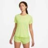 Nike | Women's Dri-FIT Race Short-Sleeve Running Top - LT Lemon Twist -Cheap Sports Store DD5927 736 W Nike DFRaceTopSS front
