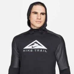 Nike | Men's DF Trail Hoodie GX 10 Nike | Men's DF Trail Hoodie GX -Cheap Sports Store DM4743 010 M Nike DFTrailHoodieGX frontonbody