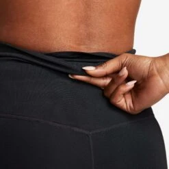 Nike | Women's One Dri-FIT High-Rise Leggings - Black -Cheap Sports Store DM7278 010 W Nike OneDFHRTight detail2