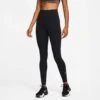 Nike | Women's One Dri-FIT High-Rise Leggings - Black 2 Nike | Women's One Dri-FIT High-Rise Leggings - Black -Cheap Sports Store DM7278 010 W Nike OneDFHRTight frontfull
