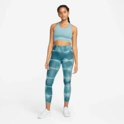 Nike | Women's One Luxe DF MR Tight AOP -Cheap Sports Store DM7619 058 W NikeOneLuxeDFMRTightAOP fullbody