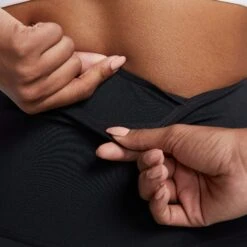 Nike | Women's Dri-FIT One High-Waisted 7 Inch Biker Shorts - Black -Cheap Sports Store DV9022 010 W Nike OneDFHR7InShort detail