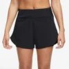 Nike | Women's Dri-FIT Bliss Mid-Rise 3 Inch 2in1 Shorts - Black -Cheap Sports Store DX6022 010 W Nike BlissDFMR3Inch2in1Short front
