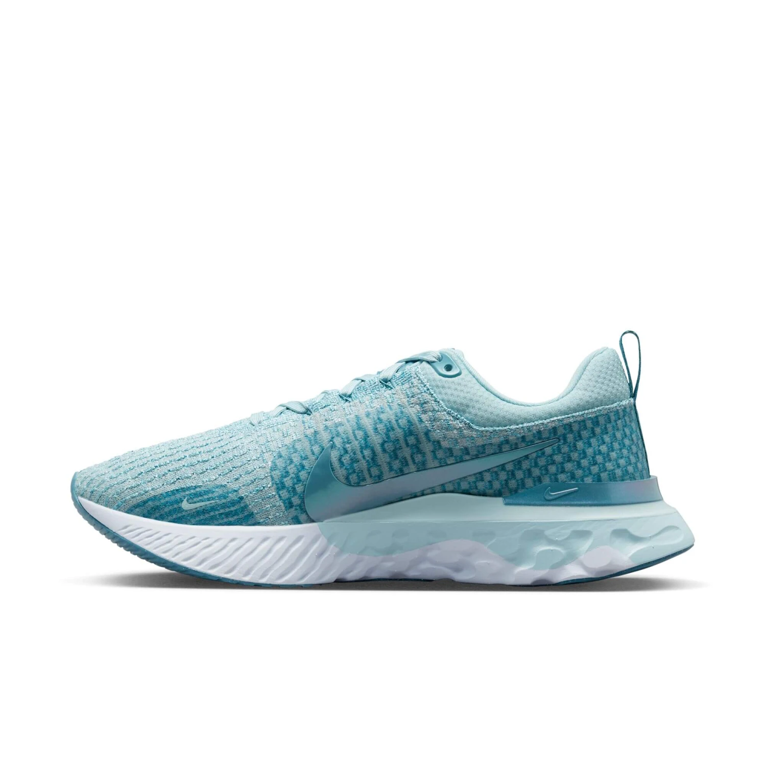 Nike | Men's React Infinity Run Flyknit 3 Running Shoes - Ocean Bliss 4 Nike | Men's React Infinity Run Flyknit 3 Running Shoes - Ocean Bliss - Image 2