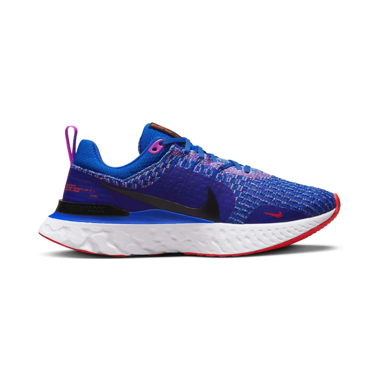 Nike | Women's React Infinity Run Flyknit 3 Running Shoes - Racer Blue 3 Nike | Women's React Infinity Run Flyknit 3 Running Shoes - Racer Blue