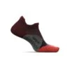 Feetures | Unisex Elite Light Cushion No Show Tab - Dark Cherry -Cheap Sports Store E50542 Feetures EliteLightCushionNoShowTab