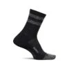 Feetures | Unisex Elite Light Cushion Mini Crew - Black -Cheap Sports Store E90404 Feetures EliteLightCushionMiniCrew
