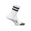 Feetures | Unisex Elite Light Cushion Mini Crew - White -Cheap Sports Store E90569 Feetures EliteLightCushionMiniCrew
