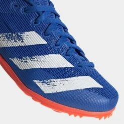 Adidas | Junior-Unisex Allroundstar Running Spikes - Glory Blue -Cheap Sports Store EG1207 J adidas allroundjspike frontupper