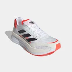 Adidas | Men's Adizero Boston 10 Running Shoes - Footwear White -Cheap Sports Store FY4079 M adidas adizeroboston10 front