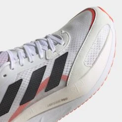Adidas | Men's Adizero Boston 10 Running Shoes - Footwear White -Cheap Sports Store FY4079 M adidas adizeroboston10 upper
