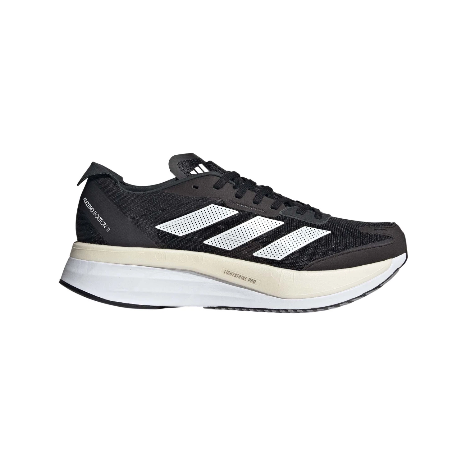Adidas | Men's Adizero Boston 11 Running Shoes - Core Black 3 Adidas | Men's Adizero Boston 11 Running Shoes - Core Black