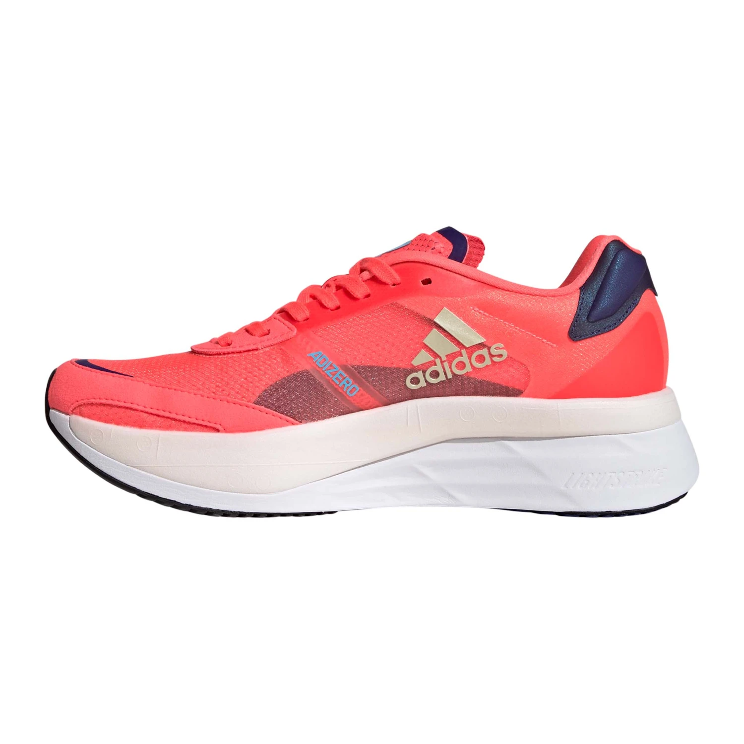 Adidas | Women's Adizero Boston 10 Running Shoes - Turbo 8 Adidas | Women's Adizero Boston 10 Running Shoes - Turbo - Image 6
