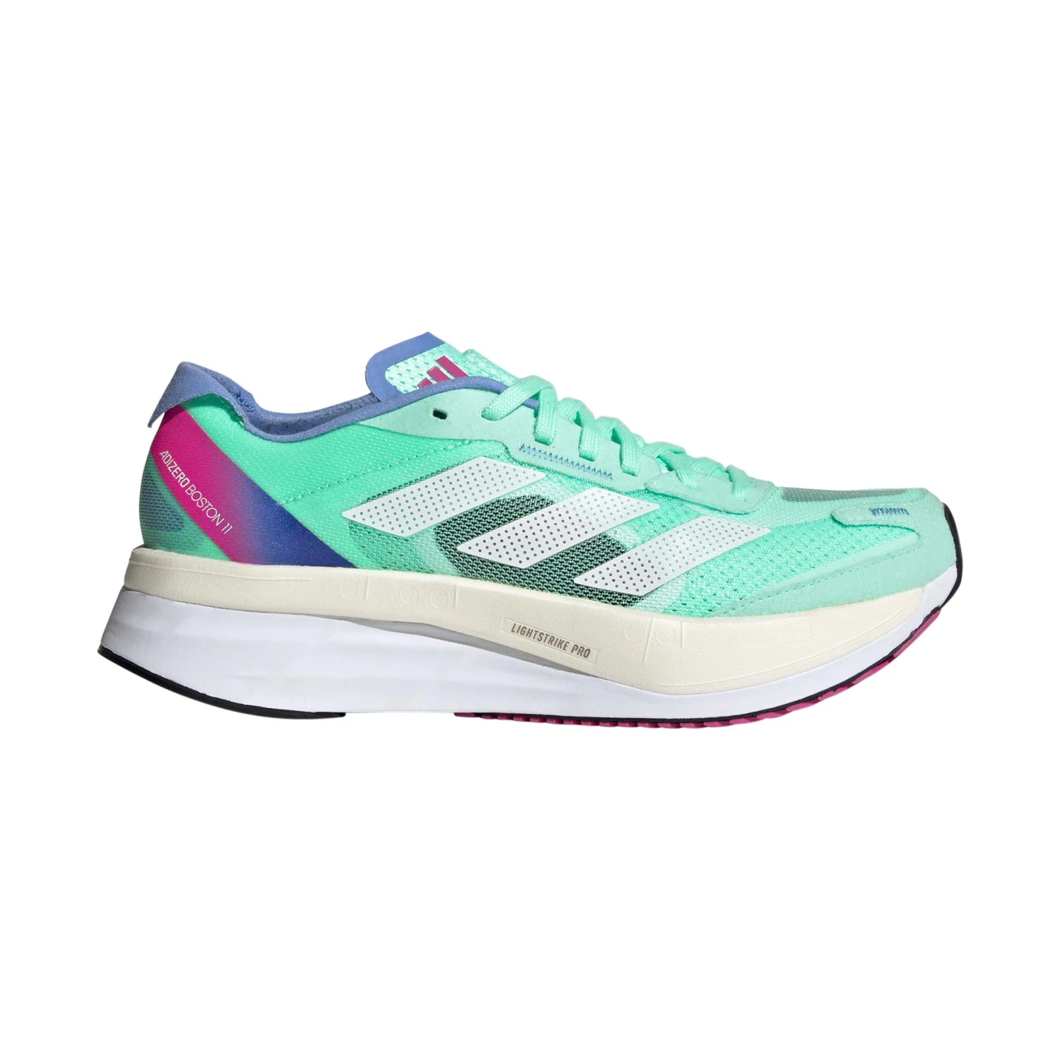 Adidas | Women's Adizero Boston 11 Running Shoes - Pulse Mint 3 Adidas | Women's Adizero Boston 11 Running Shoes - Pulse Mint