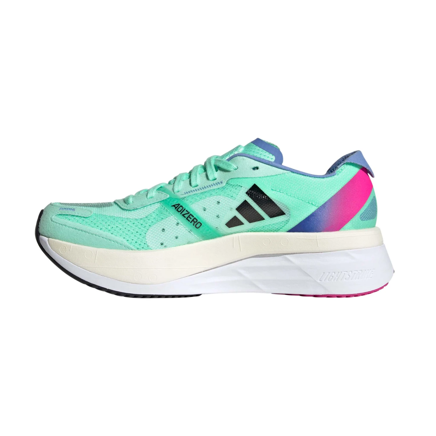 Adidas | Women's Adizero Boston 11 Running Shoes - Pulse Mint 4 Adidas | Women's Adizero Boston 11 Running Shoes - Pulse Mint - Image 2