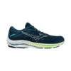 Mizuno | Men's Wave Rider 25 Running Shoes - Gibraltar Sea -Cheap Sports Store J1GC210302 M mizuno waverider25 right