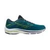 Mizuno | Men's Wave Rider 25 Running Shoes - Harbour Blue 2 Mizuno | Men's Wave Rider 25 Running Shoes - Harbour Blue -Cheap Sports Store J1GC210382 M Mizuno Waveride25 Side2